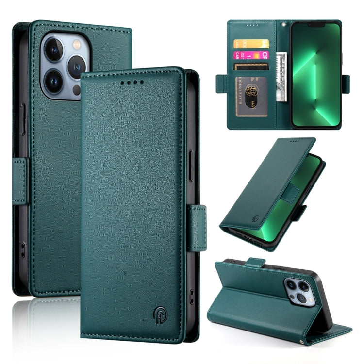 Side Buckle Magnetic Frosted Leather Phone Case, Series 1