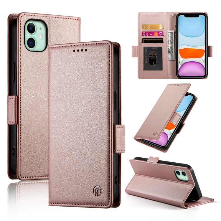 Side Buckle Magnetic Frosted Leather Phone Case, Series 1