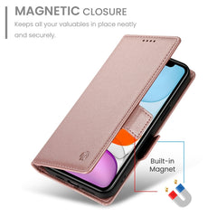 Side Buckle Magnetic Frosted Leather Phone Case, Series 1