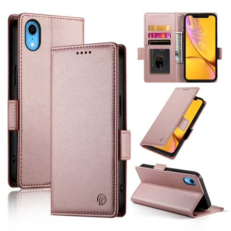 Side Buckle Magnetic Frosted Leather Phone Case, Series 1