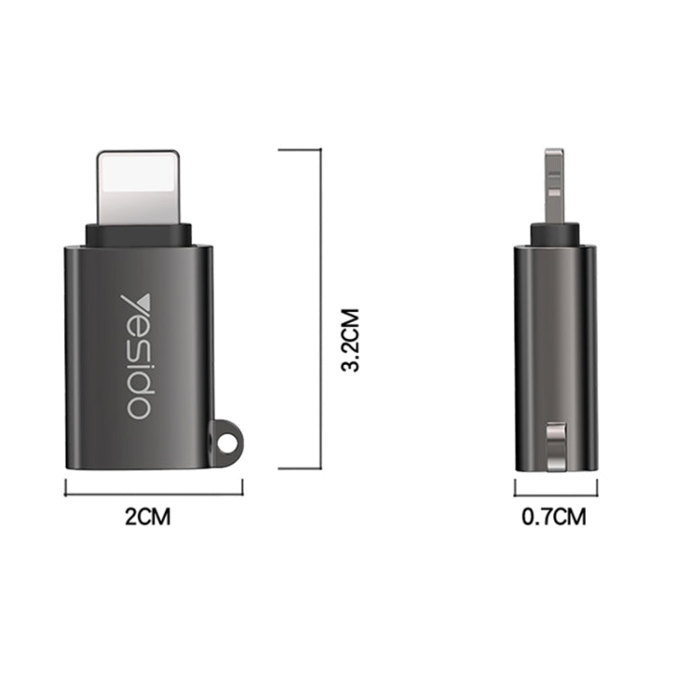 Yesido GS14 8 Pin to USB 3.0 OTG Adapter