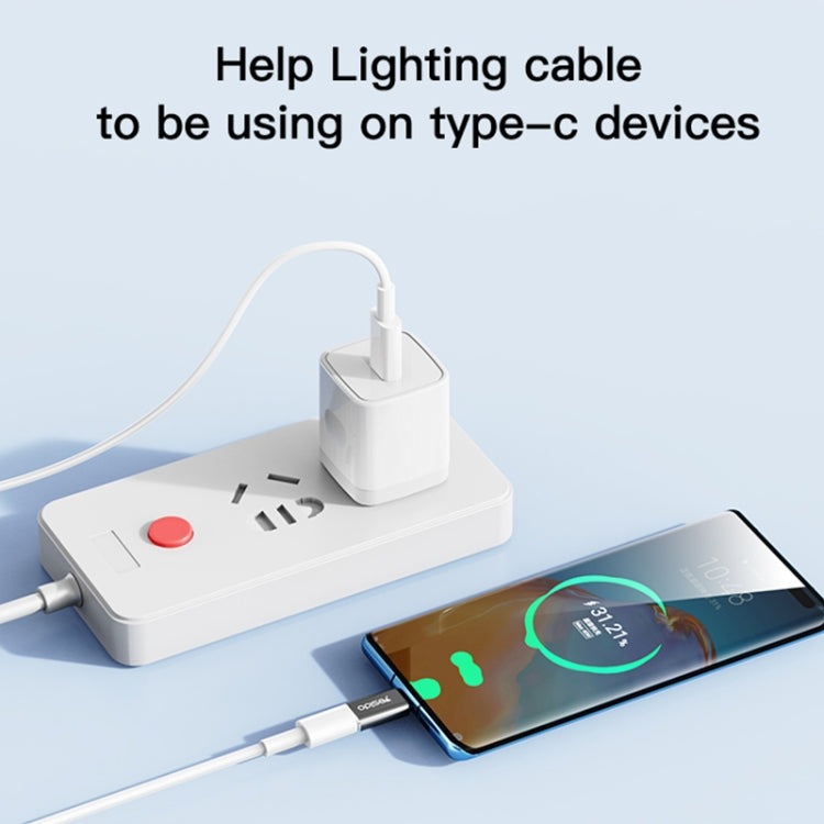 Yesido GS22 USB-C / Type-C to 8 Pin OTG Adapter