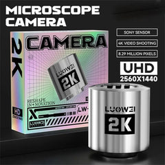 Luowei LW-GK20 UHD 1080P / 2K Microscope Camera with 5X Digital Zoom & Custom Storage