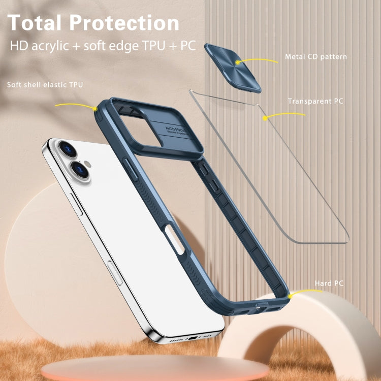 Sliding Camshield Acrylic Hybrid TPU Phone Case