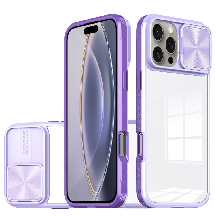 Sliding Camshield Acrylic Hybrid TPU Phone Case