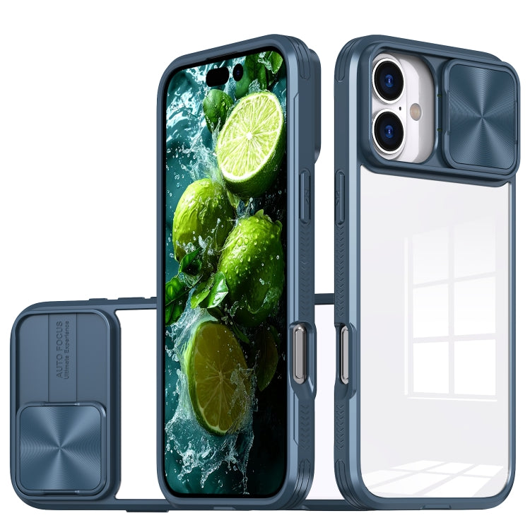 Sliding Camshield Acrylic Hybrid TPU Phone Case