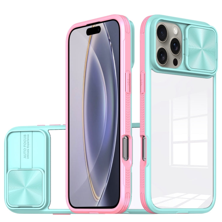 Sliding Camshield Acrylic Hybrid TPU Phone Case