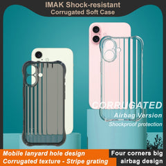 IMAK Corrugated Texture Airbag TPU Phone Case