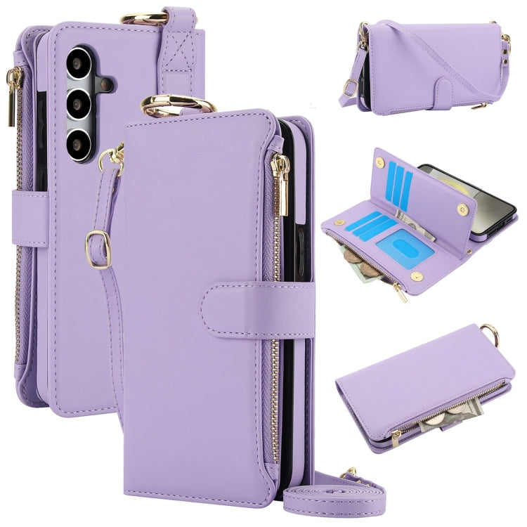 Crossbody Ring Multifunctional Wallet Leather Phone Case, Series 1