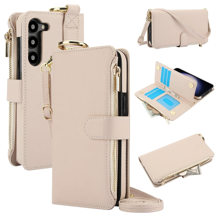 Crossbody Ring Multifunctional Wallet Leather Phone Case, Series 1