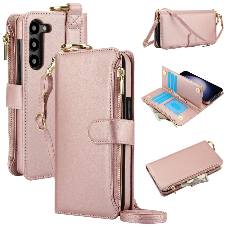 Crossbody Ring Multifunctional Wallet Leather Phone Case, Series 1