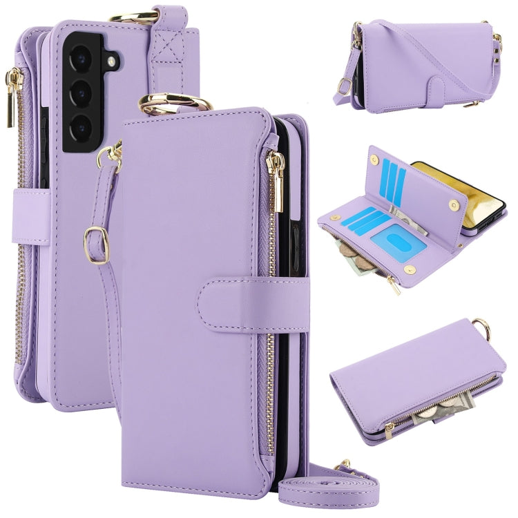 Crossbody Ring Multifunctional Wallet Leather Phone Case, Series 1