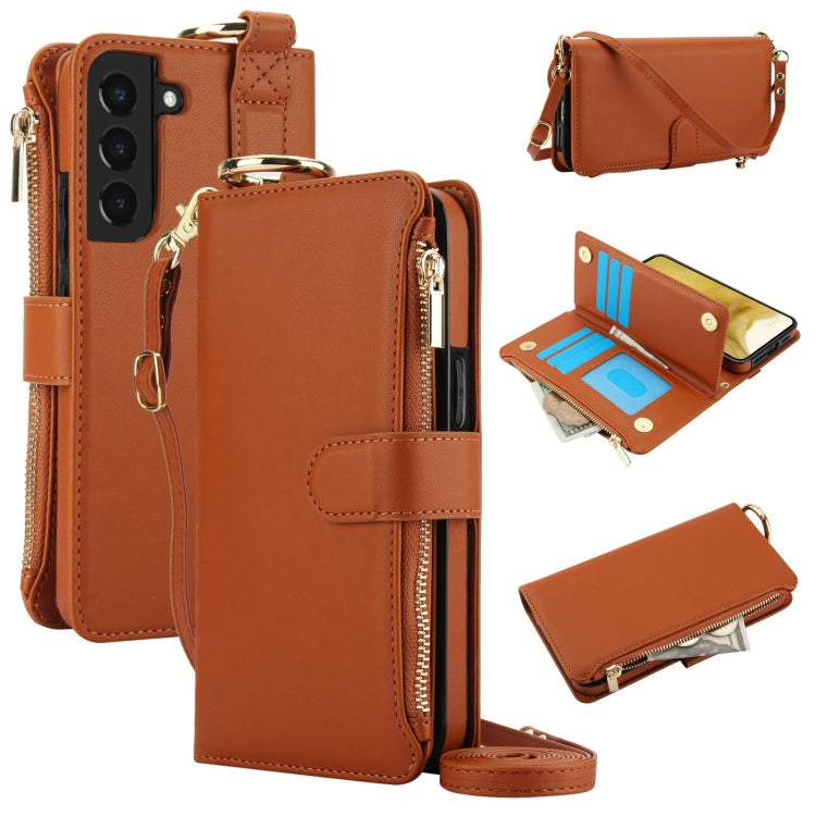 Crossbody Ring Multifunctional Wallet Leather Phone Case, Series 1