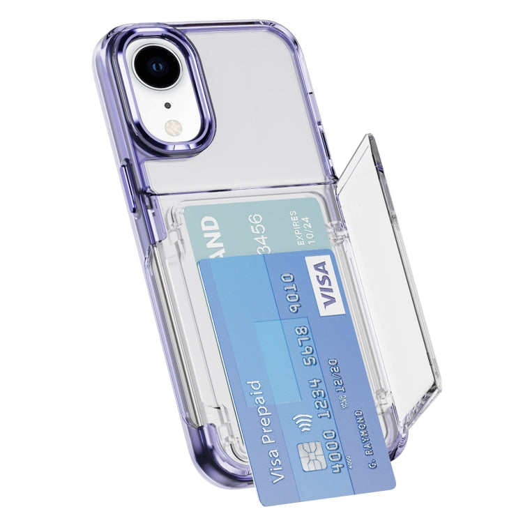 Card Holder Acrylic Hybrid TPU Phone Case, Series 1