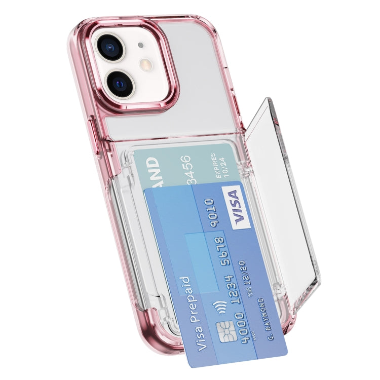 Card Holder Acrylic Hybrid TPU Phone Case, Series 1