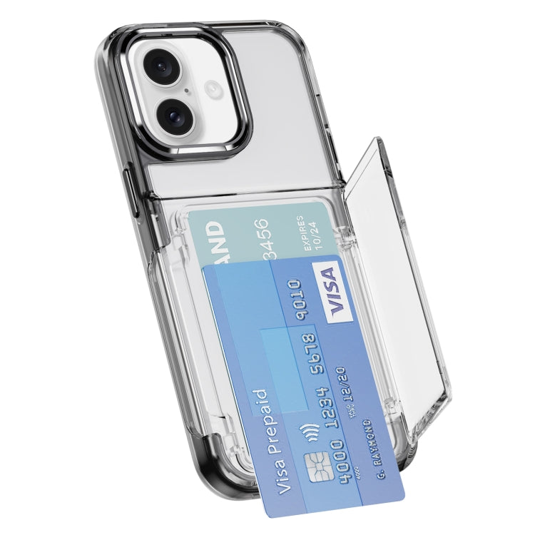 Card Holder Acrylic Hybrid TPU Phone Case, Series 1