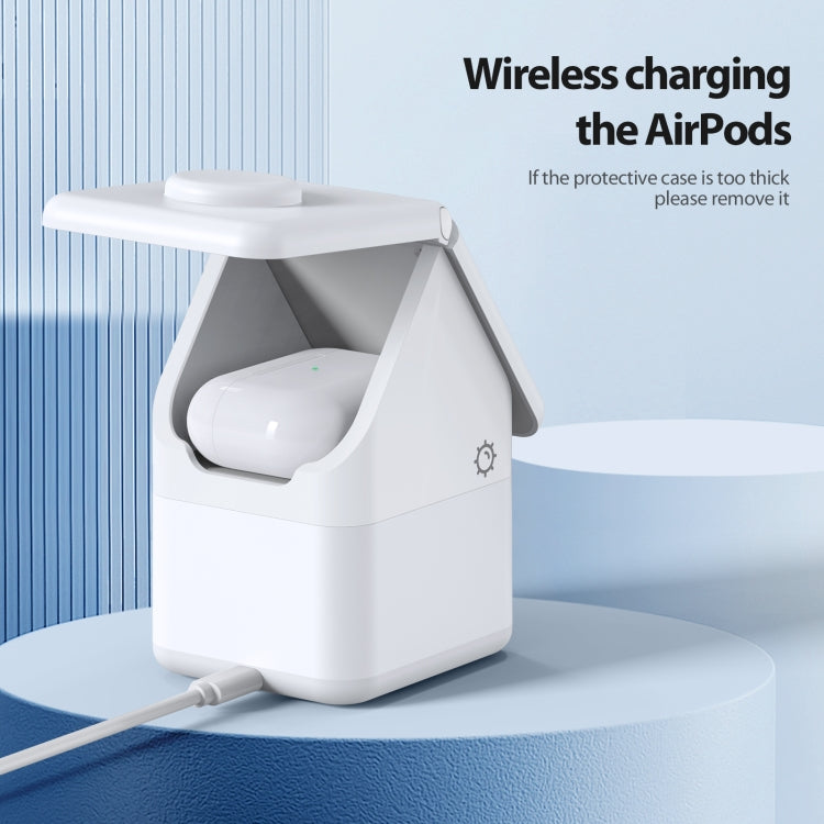 DUZZONA W20 4 in 1 15W Magnetic Wireless Charger Station