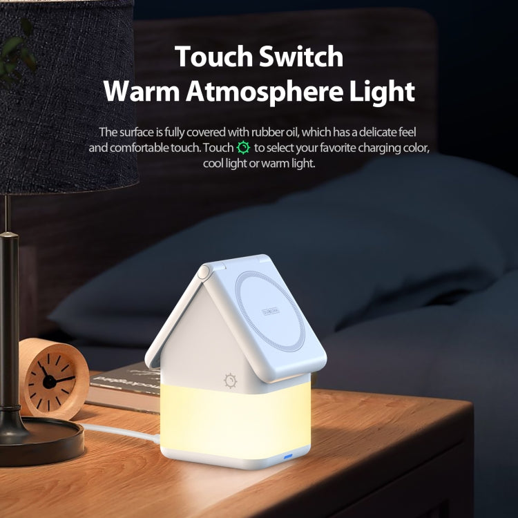 DUZZONA W20 4 in 1 15W Magnetic Wireless Charger Station
