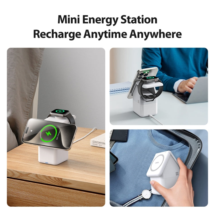 DUZZONA W20 4 in 1 15W Magnetic Wireless Charger Station