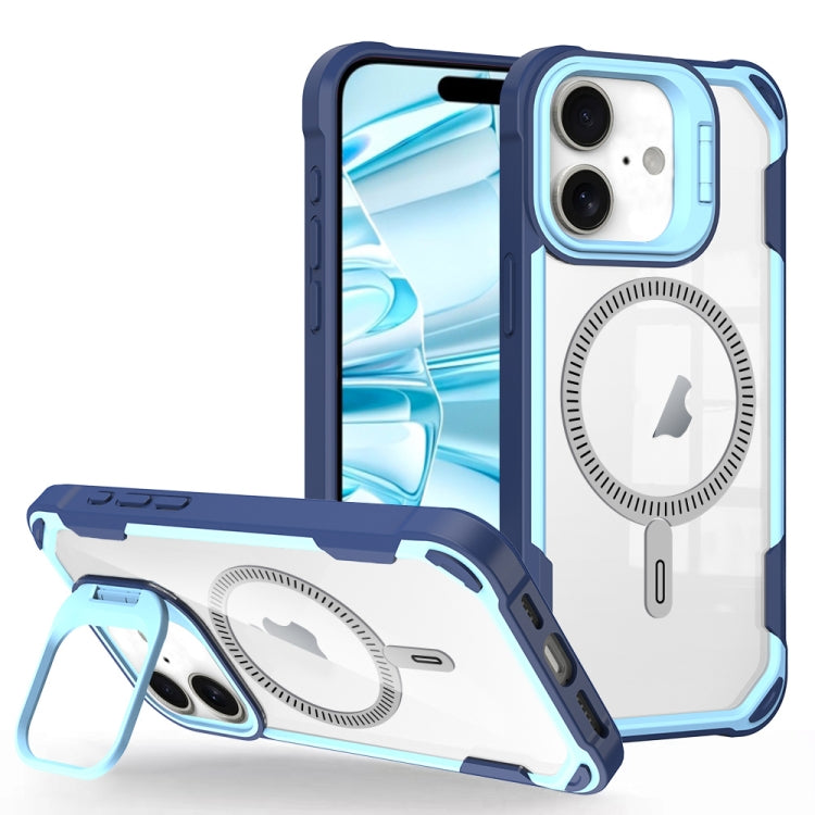 Transparent Acrylic MagSafe Lens Holder Phone Case, Series 1