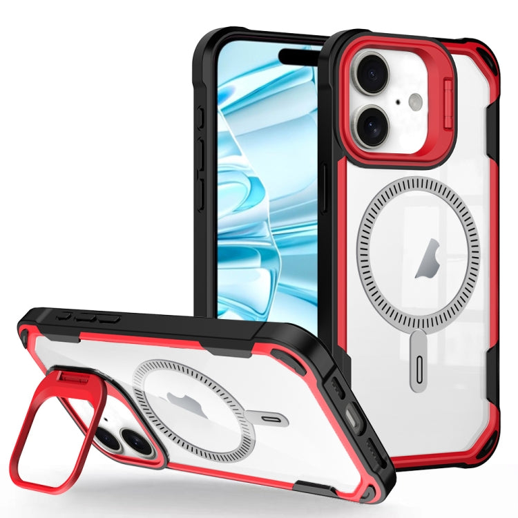 Transparent Acrylic MagSafe Lens Holder Phone Case, Series 1