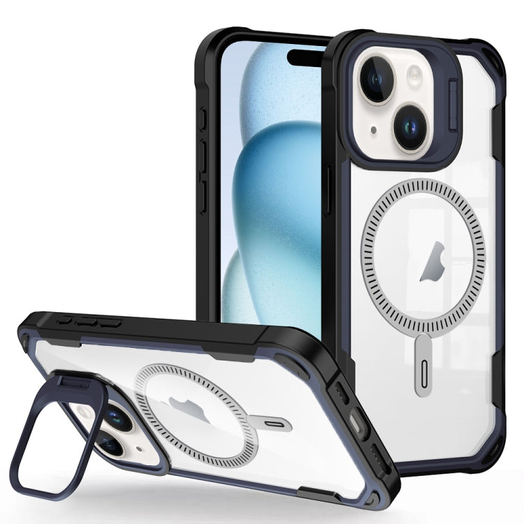 Transparent Acrylic MagSafe Lens Holder Phone Case, Series 1