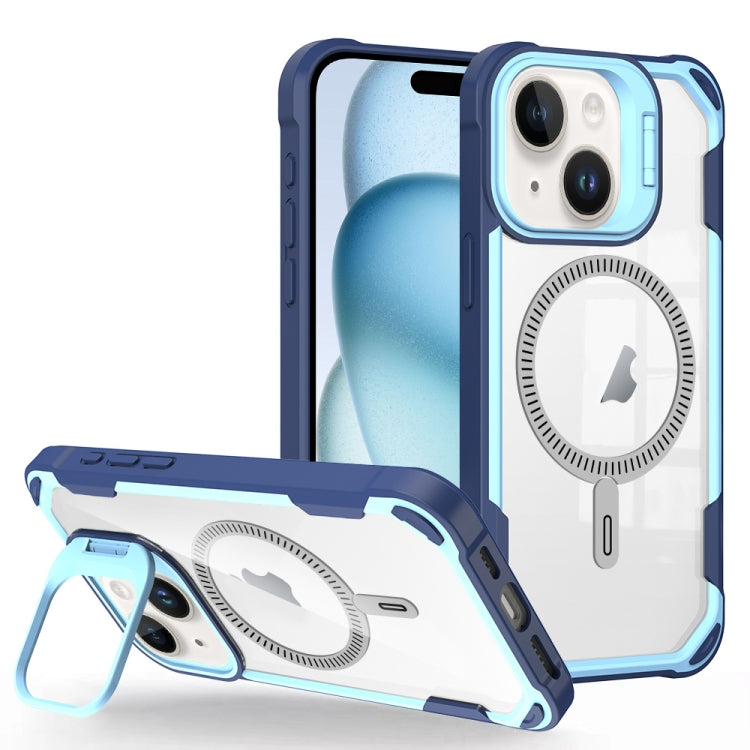 Transparent Acrylic MagSafe Lens Holder Phone Case, Series 1