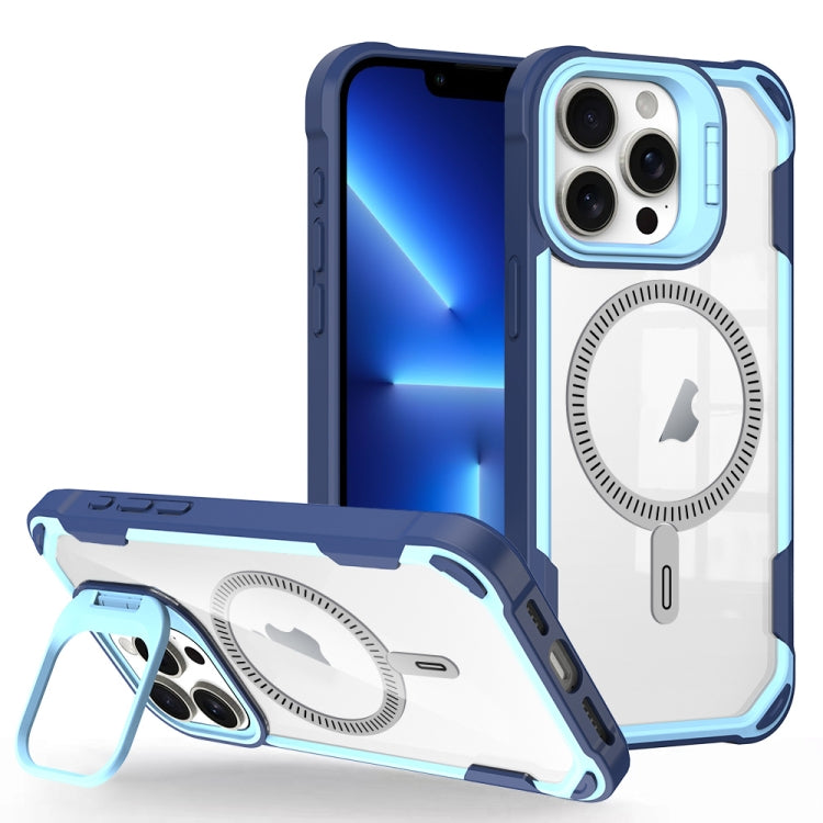 Transparent Acrylic MagSafe Lens Holder Phone Case, Series 1