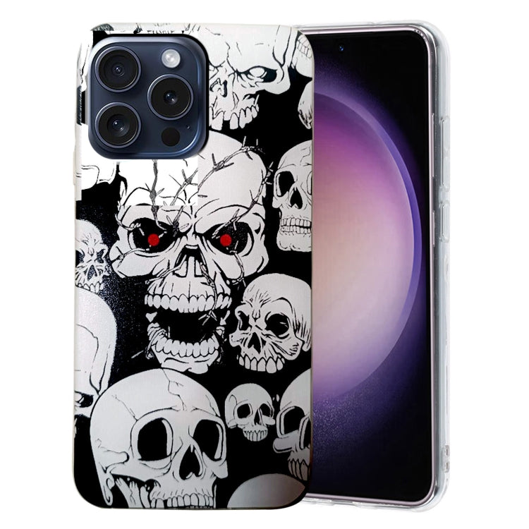 Colored Drawing Pattern TPU Phone Case