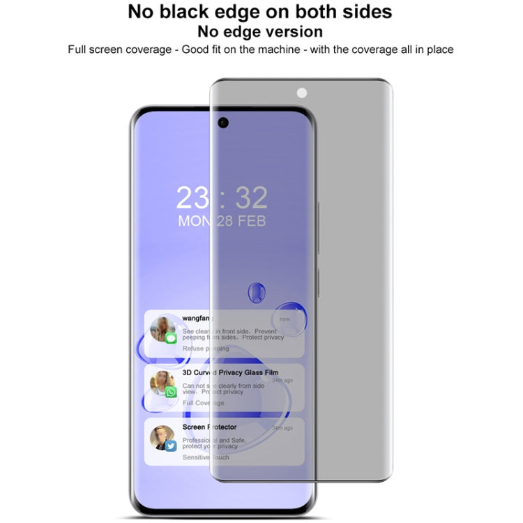 imak 3D Curved Privacy Full Screen Tempered Glass Film