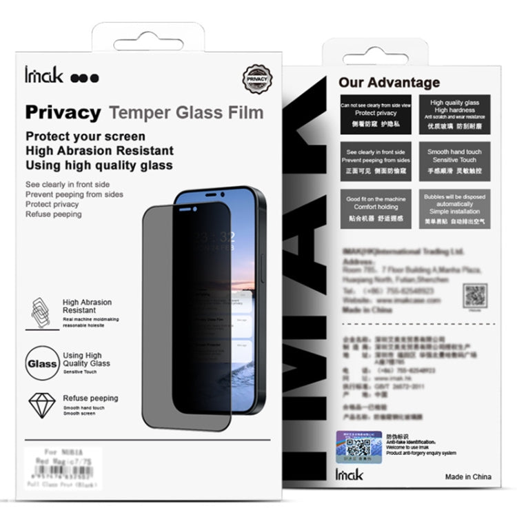 imak 3D Curved Privacy Full Screen Tempered Glass Film