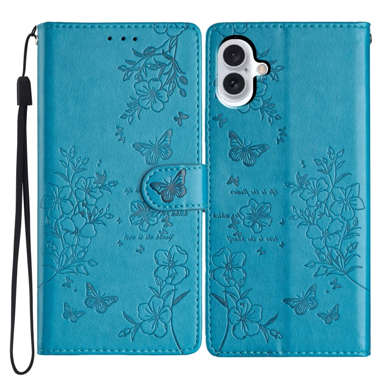 Butterflies and Flowers Leather Phone Case, Series 1