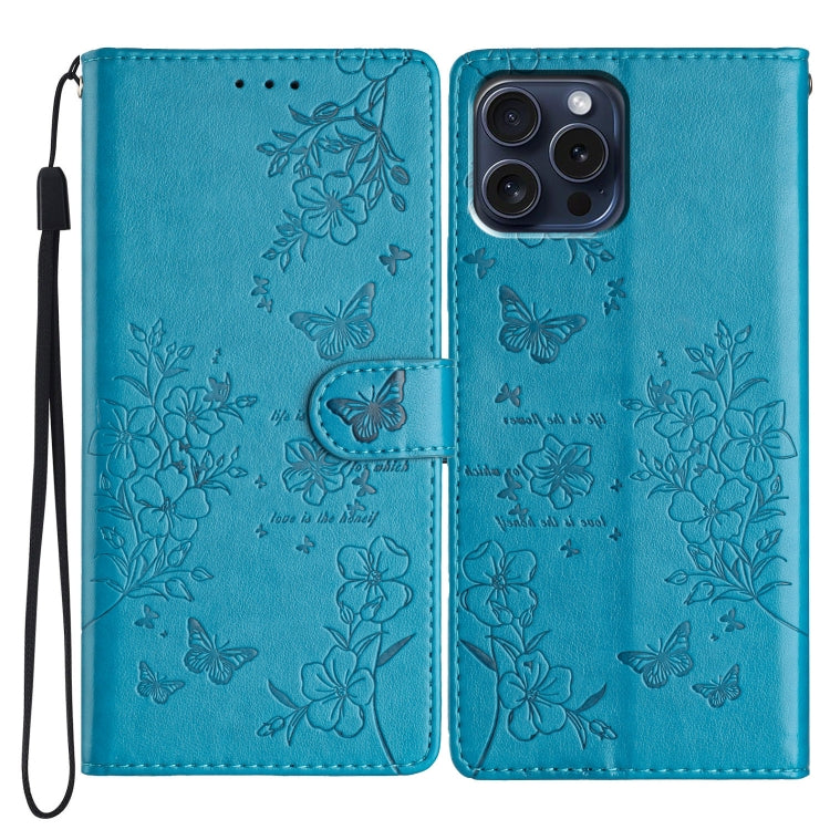 Butterflies and Flowers Leather Phone Case, Series 1