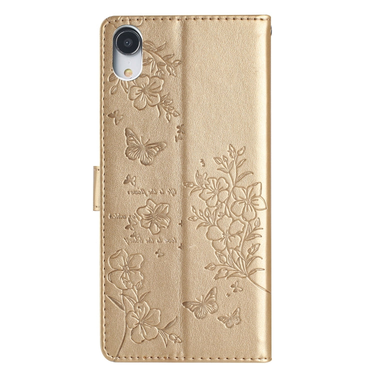 Butterflies and Flowers Leather Phone Case, Series 1