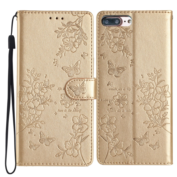 Butterflies and Flowers Leather Phone Case, Series 1