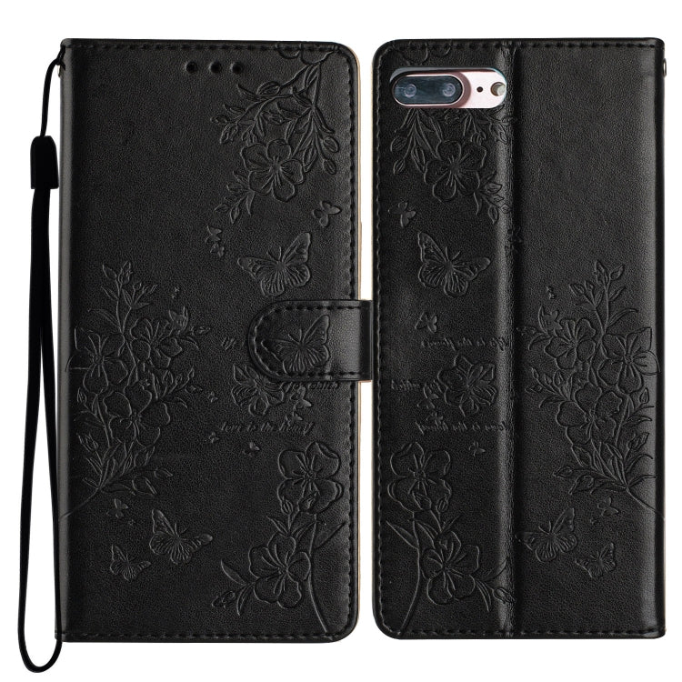 Butterflies and Flowers Leather Phone Case, Series 1