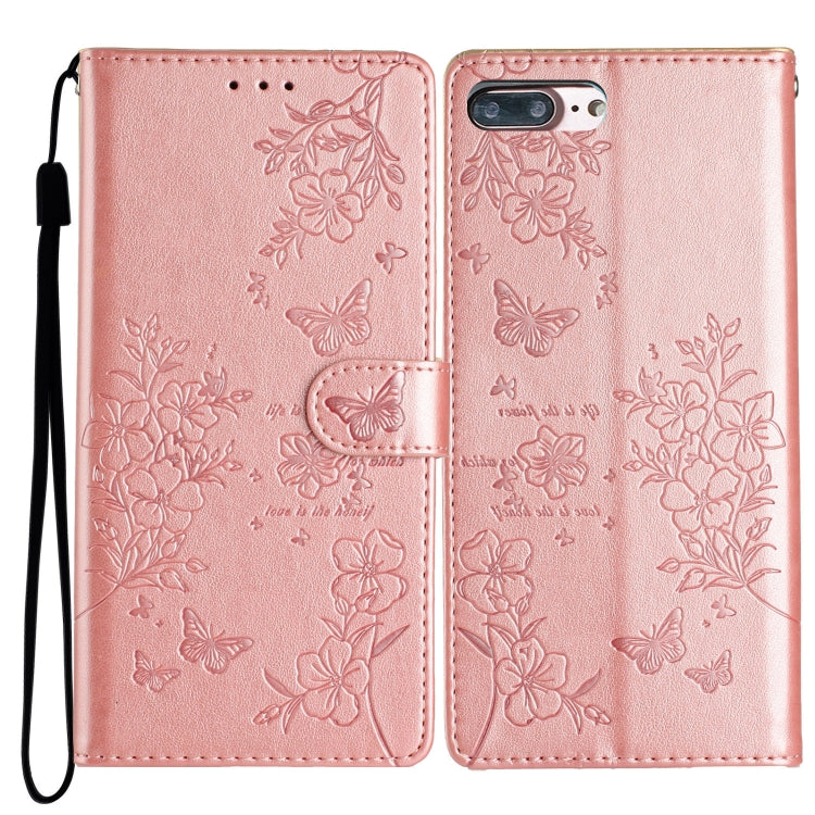 Butterflies and Flowers Leather Phone Case, Series 1