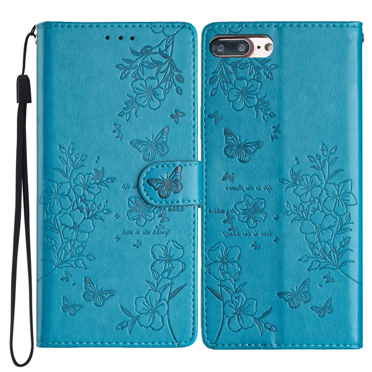 Butterflies and Flowers Leather Phone Case, Series 1