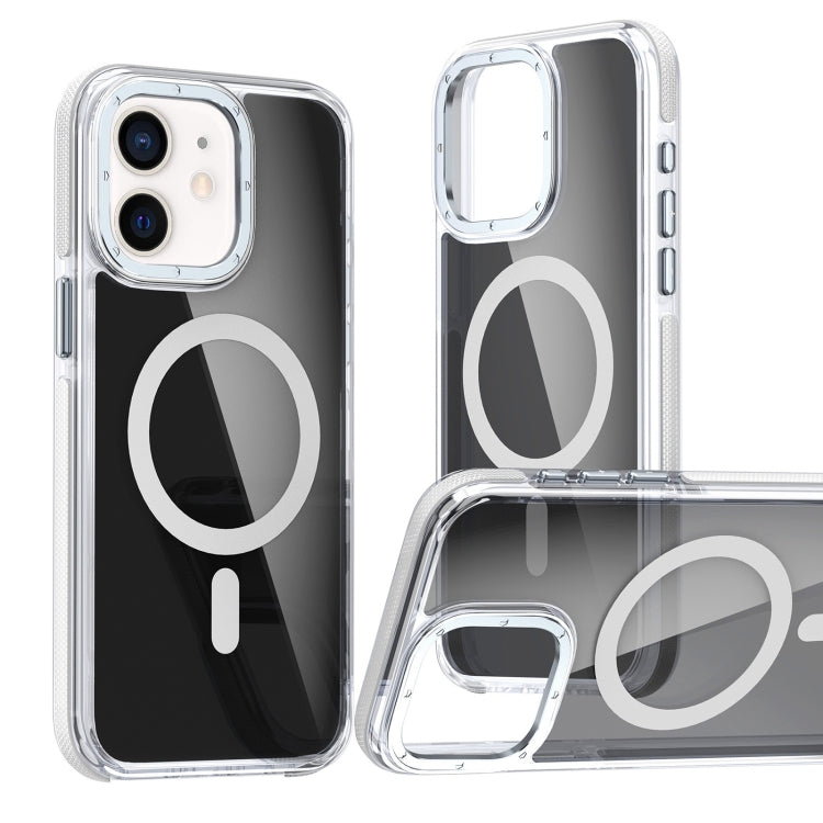 Magsafe Dual-Color Transparent Black Full Coverage Phone Case, Series 1