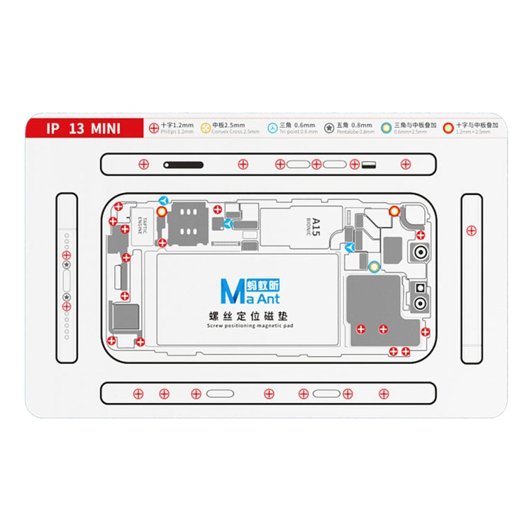 MaAnt Double-sided Screw Positioning Flexible Soft Magnetic Pad