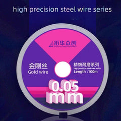 Curved LCD Screen Separation Diamond Wire