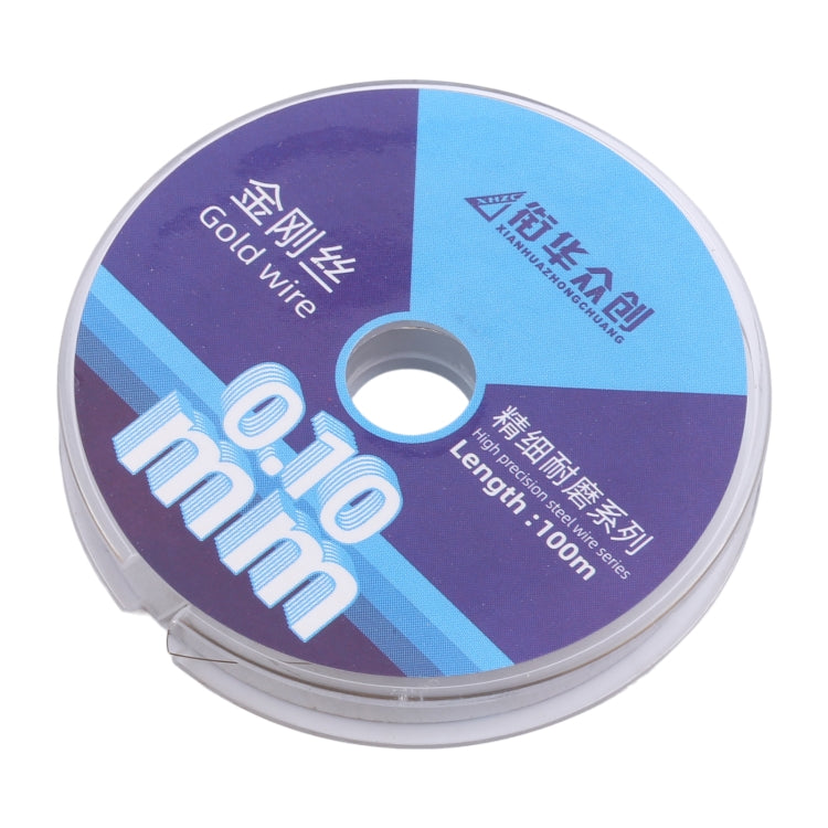 Straight LCD Screen Separation Diamond Wire, 0.1mm x 100m, 0.06mm x 100m, 0.08mm x 100m