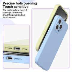 Precise Hole Liquid Silicone Jelly Color Full Coverage Phone Case, Series 1