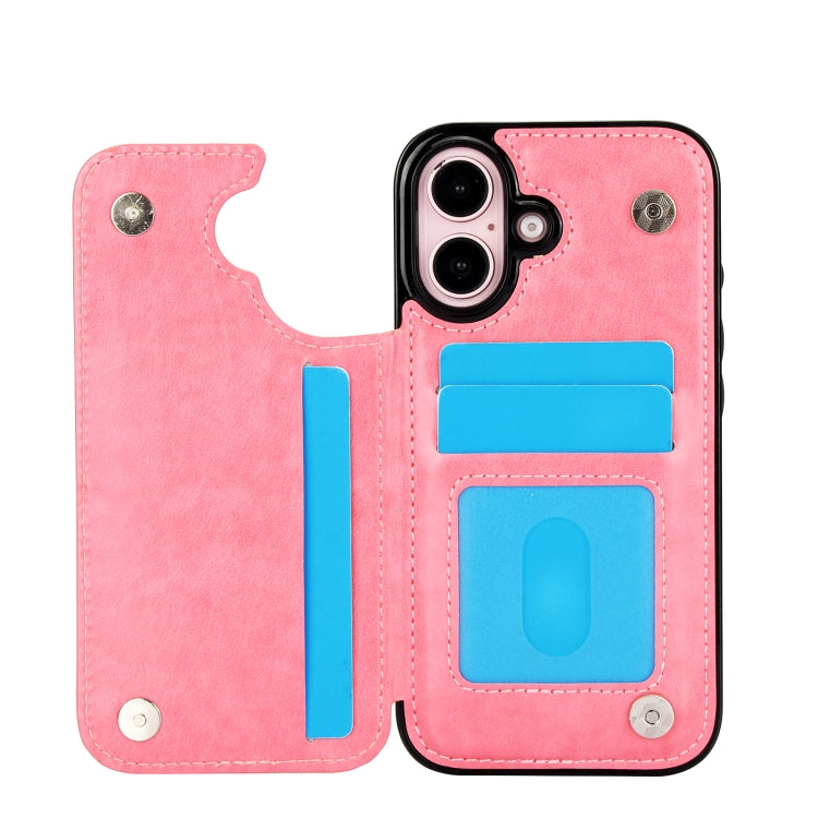 Double Buckle Butterfly Embossing PU Phone Case, Series 1