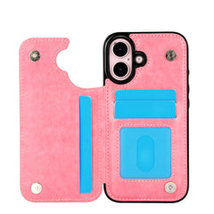 Double Buckle Butterfly Embossing PU Phone Case, Series 1