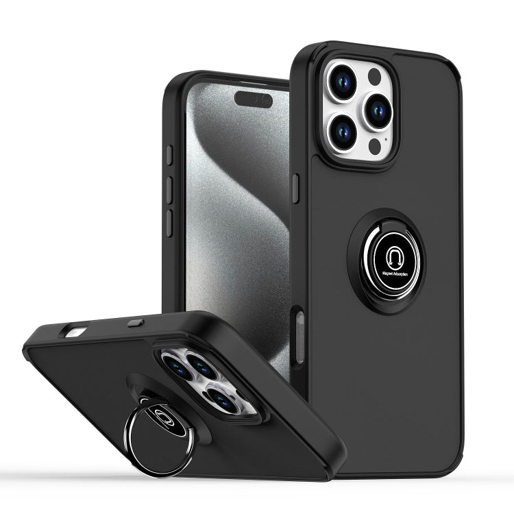 Q Shadow 1 Series TPU + PC Phone Case with Ring