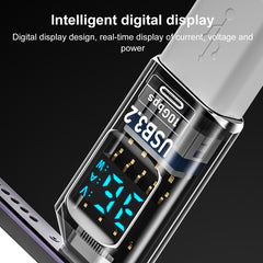 60W 10Gbps Intelligent Digital Display Fast Charge Adapter