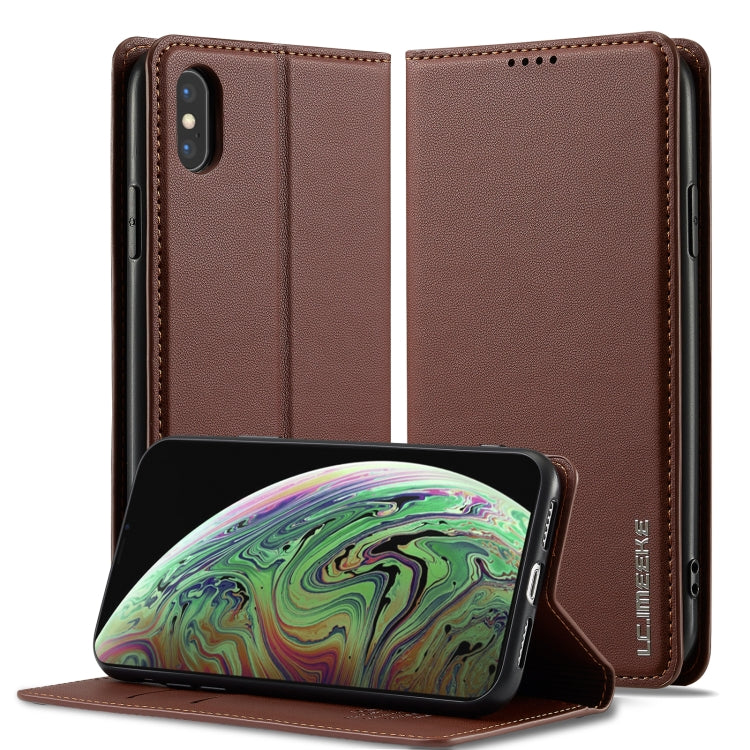 LC.IMEEKE L1 Series Frosted Fine Texture PU Phone Case, For iPhone 11 Pro Max, For iPhone 11, For iPhone 11 Pro, For iPhone X / XS