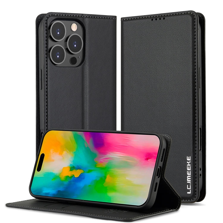 LC.IMEEKE L1 Series Frosted Fine Texture PU Phone Case, For iPhone 16e, For iPhone 16 Pro Max, For iPhone 16 Pro, For iPhone 16 Plus