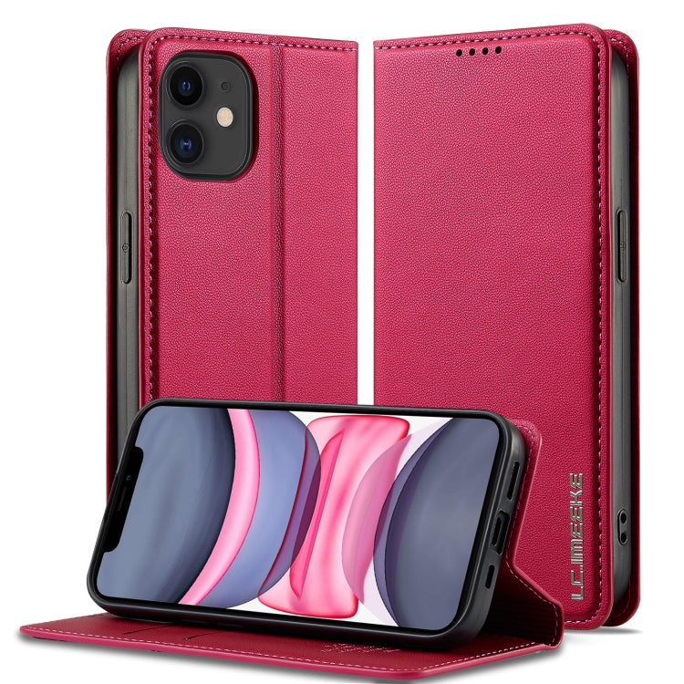 LC.IMEEKE L1 Series Frosted Fine Texture PU Phone Case, Series 1